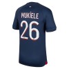 Paris Saint-Germain 2023-24 Mukiele 26 Hjemme - Herre Fotballdrakt